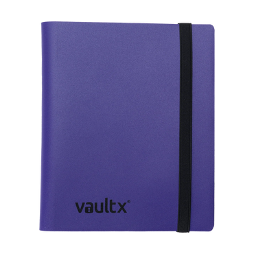 Vault X 4-Pocket Strap Binder - Purple