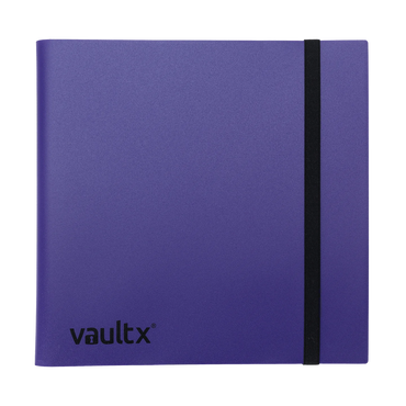Vault X 12-Pocket Strap Binder - Purple