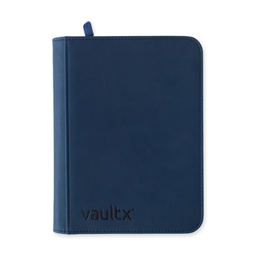 Vault X Exo-Tec 4-Pocket Zip Binder - Blue