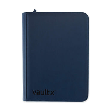 Vault X Exo-Tec 9-Pocket Zip Binder - Blue
