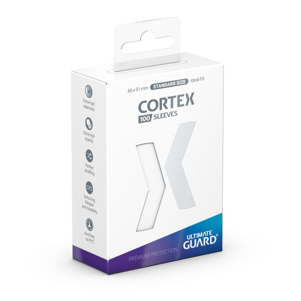 Ultimate Guard Cortex Deck Protectors Matte 100 Count White