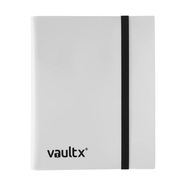 Vault X 4-Pocket Strap Binder - White