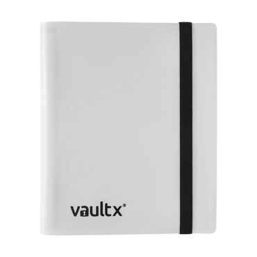 Vault X 9-Pocket Strap Binder - White