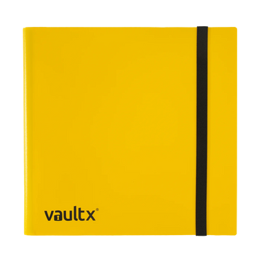 Vault X 12-Pocket Strap Binder - Yellow