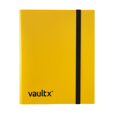 Vault X 9-Pocket Strap Binder - Yellow