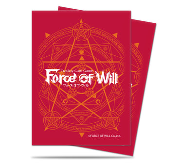 Ultra PRO: Standard 65ct Sleeves - Force of Will (Red Card Back)