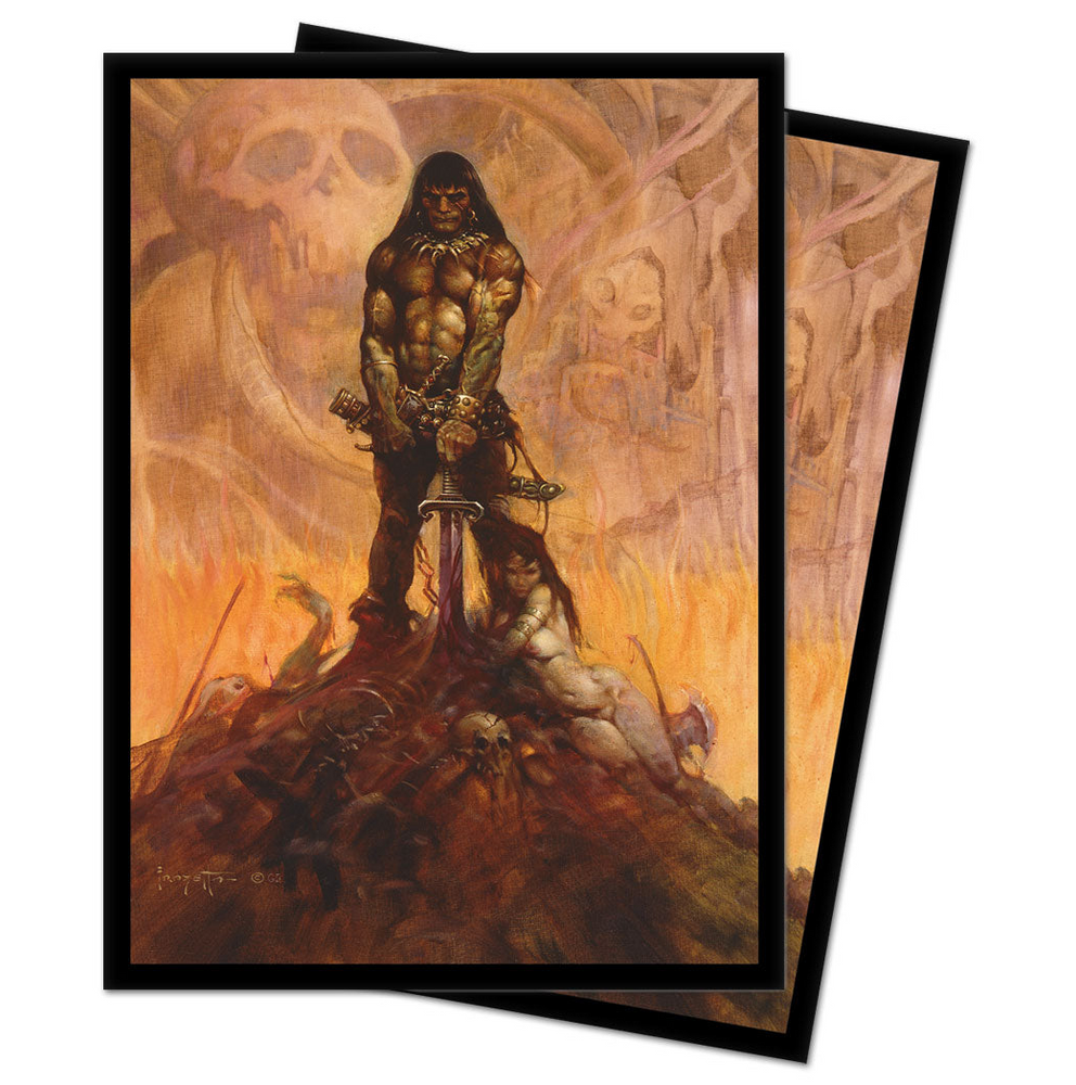 Ultra PRO: Standard 100ct Sleeves - Frank Frazetta (Barbarian)