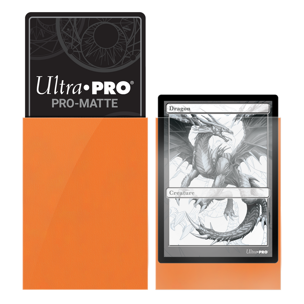 Ultra PRO: Standard 50ct Sleeves - PRO-Matte (Orange)