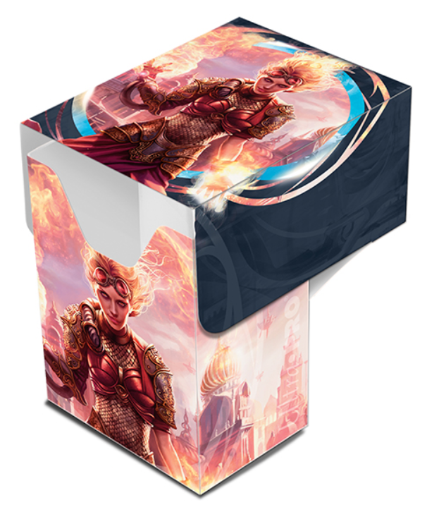 Ultra PRO: Deck Box - Full-View (Kaladesh - Chandra, Torch of Defiance)