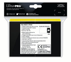 Ultra PRO: Standard 100ct Sleeves - Eclipse Matte (Lemon Yellow)