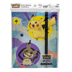 Ultra PRO: 9-Pocket PRO-Binder - Pokemon (Pikachu & Mimikyu)