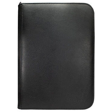 Ultra PRO: 4-Pocket Zippered PRO-Binder - Vivid (Black)