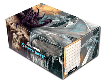 Ultra PRO: Storage Box - Corrugated (Black & White Dragon)