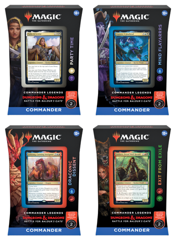 Commander Legends: Battle for Baldur's Gate - Commander Deck Display