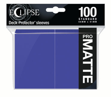 Ultra PRO: Standard 100ct Sleeves - Eclipse Matte (Royal Purple)