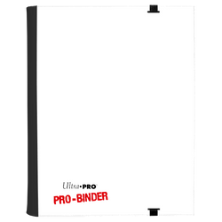 Ultra PRO: Flip PRO-Binder 4-Pocket Side-Loading (Red / White)