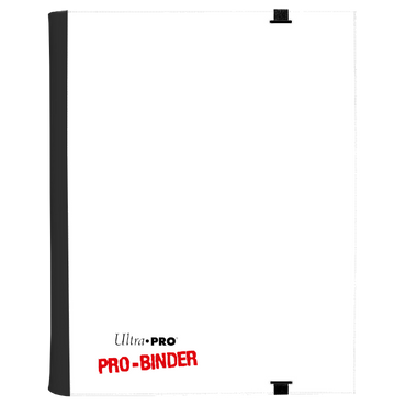 Ultra PRO: Flip PRO-Binder 4-Pocket Side-Loading (Red / White)