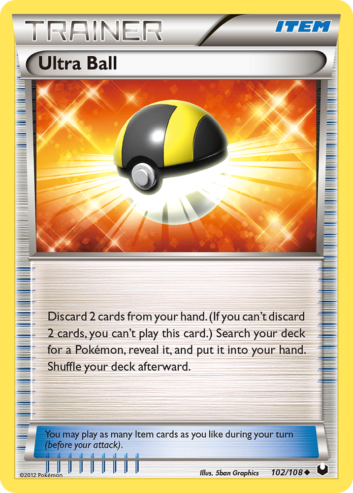 Ultra Ball (102/108) [Black & White: Dark Explorers]