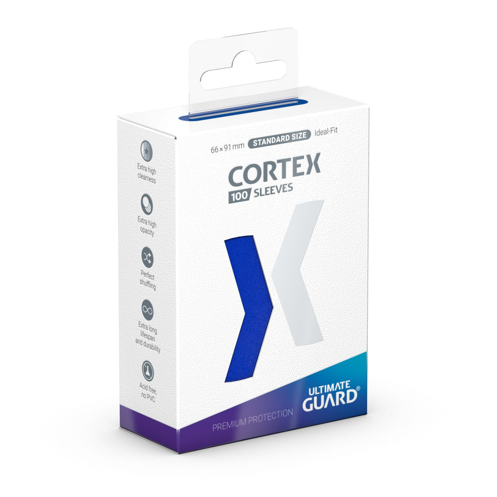 Ultimate Guard Cortex Deck Protectors Matte 100 Count Blue