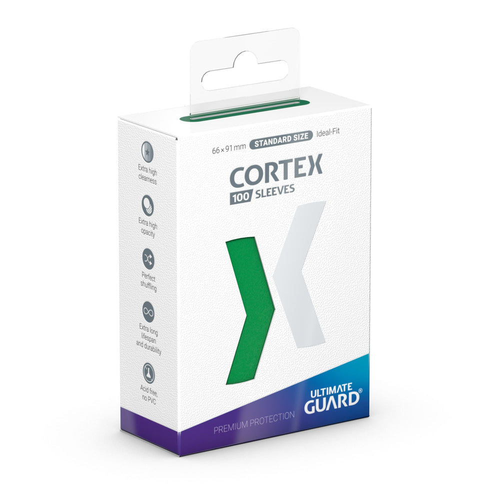 Ultimate Guard Cortex Deck Protectors Matte 100 Count Green