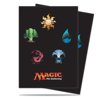 Ultra PRO: Standard 80ct Sleeves - Unhinged (Mana Symbols)