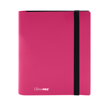 Ultra PRO: 4-Pocket PRO-Binder - Eclipse (Hot Pink)