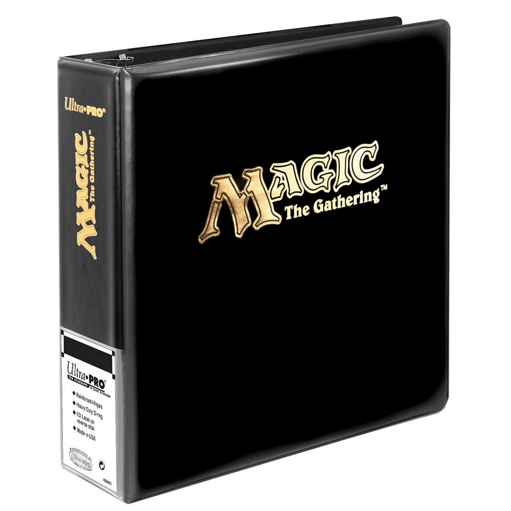 Ultra PRO: 3" Album - Magic the Gathering (Black)