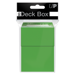 Ultra PRO: 80+ Deck Box - Lime Green