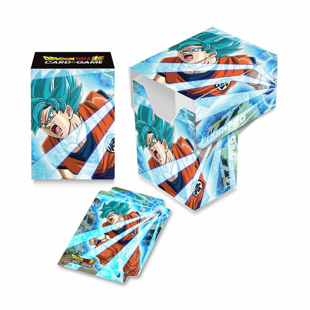 Ultra PRO: Deck Box - Full-View (Dragon Ball Super - Super Saiyan Blue Son Goku)