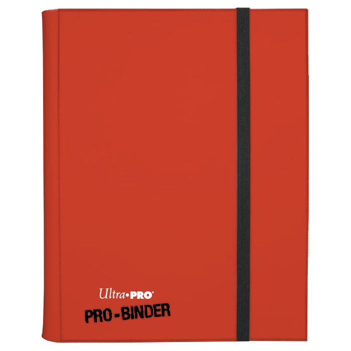 Ultra PRO: 9-Pocket Side-Loading PRO-Binder (Red)