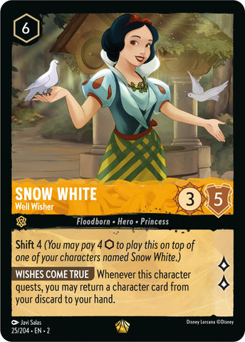 Snow White - Well Wisher (25/204) [Rise of the Floodborn]