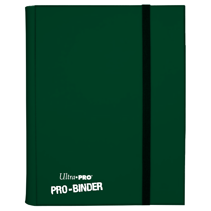 Ultra PRO: 9-Pocket Side-Loading PRO-Binder (Green)