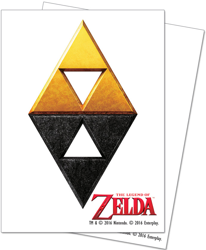 Ultra PRO: Standard 65ct Sleeves - The Legend of Zelda (Tri-Force)