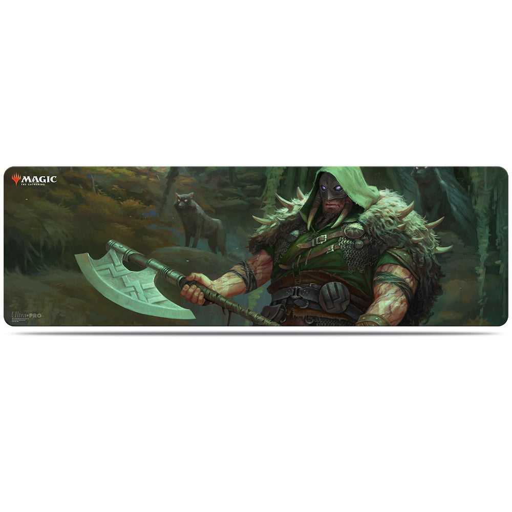 Ultra PRO: Playmat - Throne of Eldraine (Garruk, Cursed Huntsman) (8ft Table)