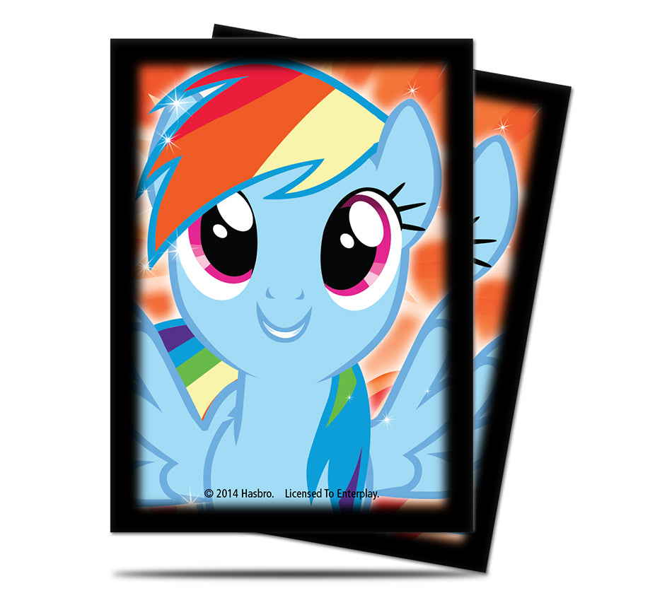 Ultra PRO: Standard 65ct Sleeves - My Little Pony (Rainbow Dash)