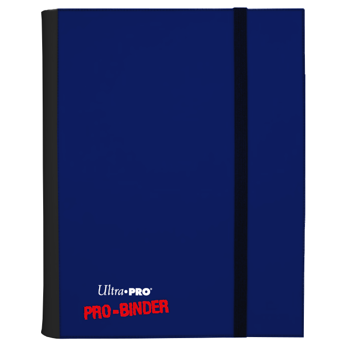 Ultra PRO: Flip PRO-Binder 4-Pocket Side-Loading (Blue / Black)