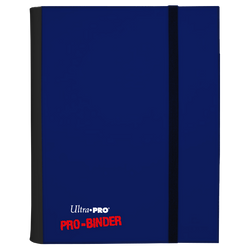 Ultra PRO: Flip PRO-Binder 4-Pocket Side-Loading (Blue / Black)