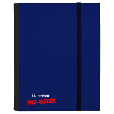 Ultra PRO: Flip PRO-Binder 4-Pocket Side-Loading (Blue / Black)