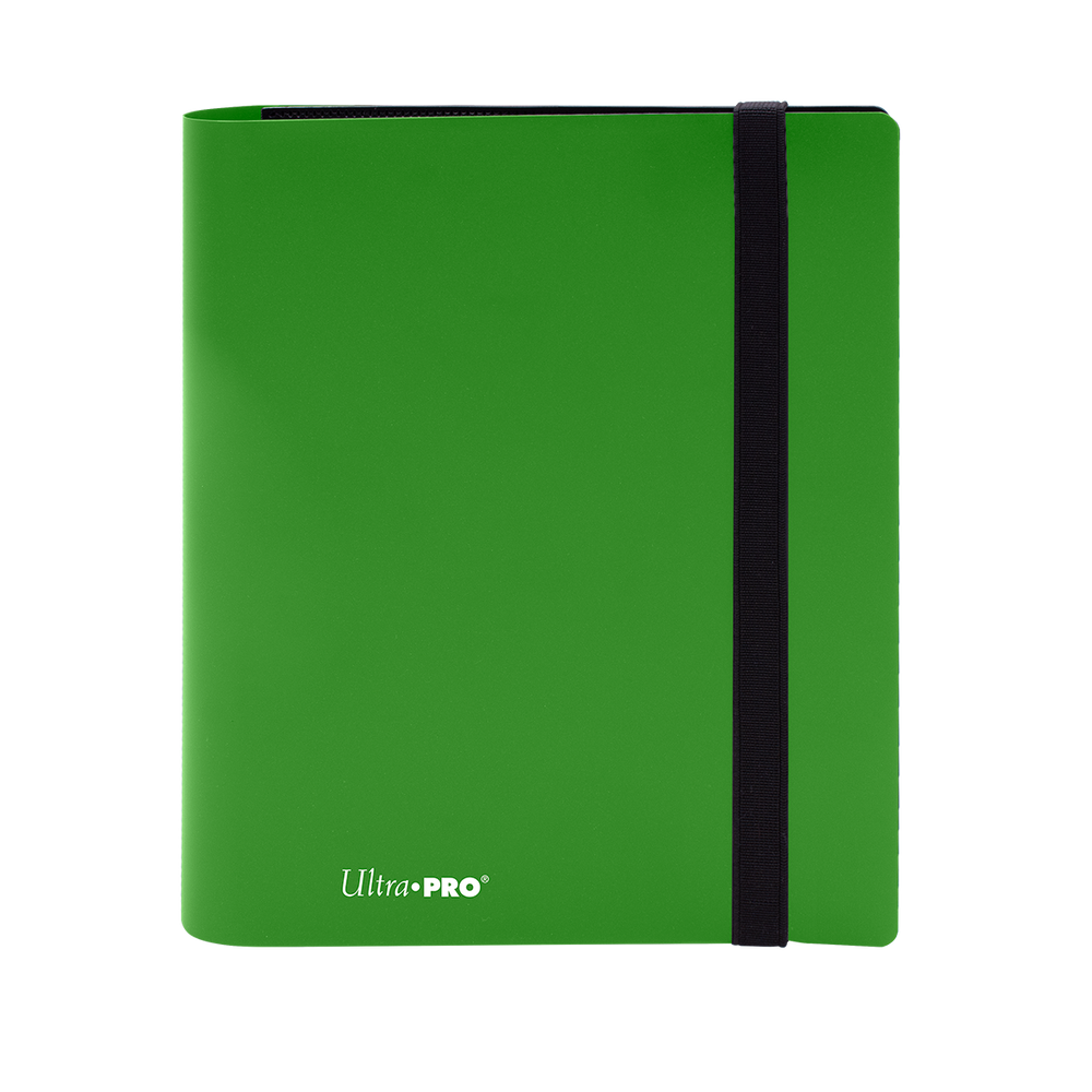 Ultra PRO: 4-Pocket PRO-Binder - Eclipse (Lime Green)