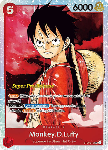 Monkey.D.Luffy (ST01-012) [Super Pre-Release Starter Deck: Straw Hat Crew]