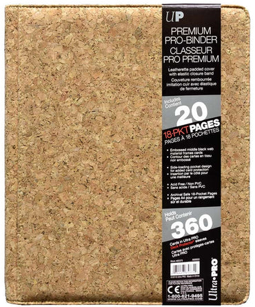 Ultra PRO: 9-Pocket Premium PRO-Binder (Cork)