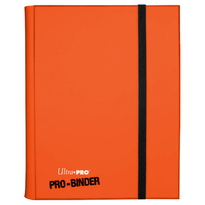 Ultra PRO: 9-Pocket Side-Loading PRO-Binder (Orange)