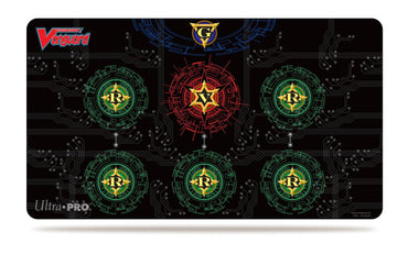 Ultra PRO: Playmat - Cardfight!! Vanguard (Base Red on Black)