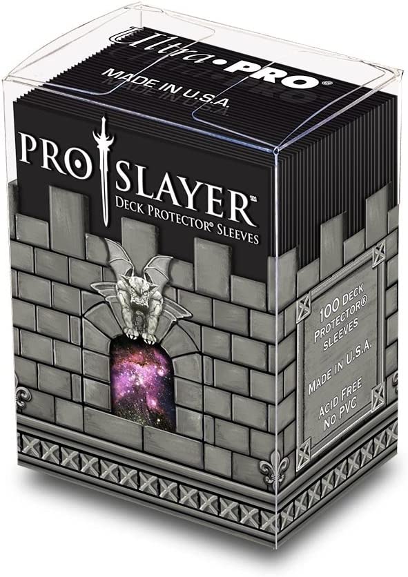 Ultra PRO: Standard 100ct PRO-Slayer Sleeves (Black)