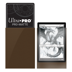 Ultra PRO: Standard 50ct Sleeves - PRO-Matte (Brown)