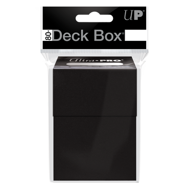 Ultra PRO: 80+ Deck Box - Black