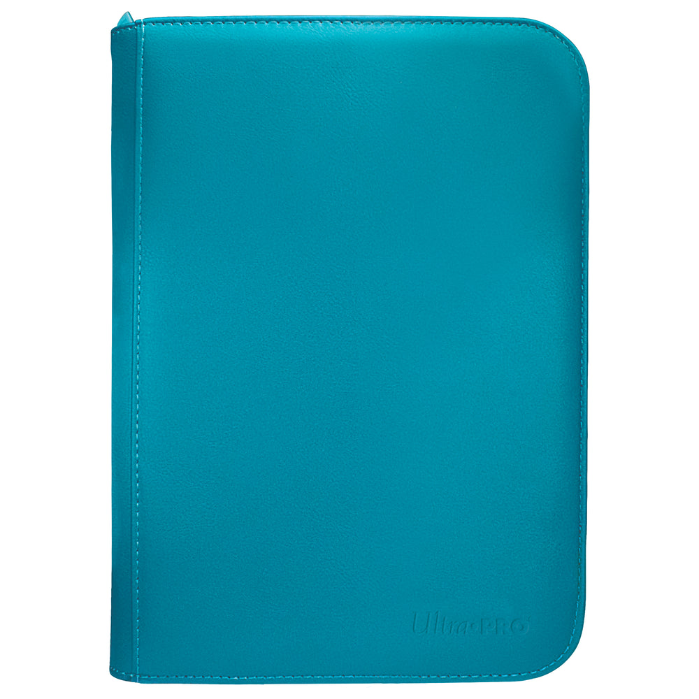 Ultra PRO: 4-Pocket Zippered PRO-Binder - Vivid (Teal)