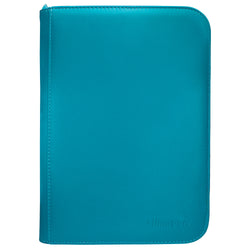 Ultra PRO: 4-Pocket Zippered PRO-Binder - Vivid (Teal)