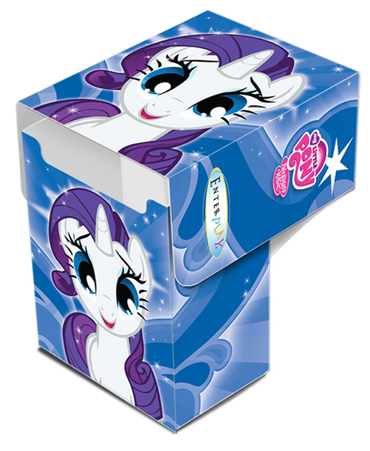 Ultra PRO: Deck Box - Full-View (My Little Pony - Rarity Blue)