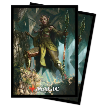 Ultra PRO: Standard 100ct Sleeves - Zendikar Rising (Nissa of Shadowed Boughs)